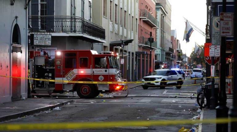 Descarta FBI que atropello masivo en Nueva Orleans esté ligado con ataque en Las Vegas