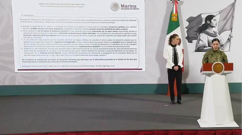 No es posible hacer fentanilo en condiciones que refiere NYT: Gobierno de México