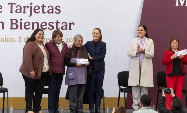 Sheinbaum arranca en Edomex programa Mujeres Bienestar