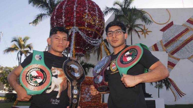 ´Niño´ Casanova y ´Capi´ Quiroz, boxeadores del año por la Comisión de Boxeo de Centro