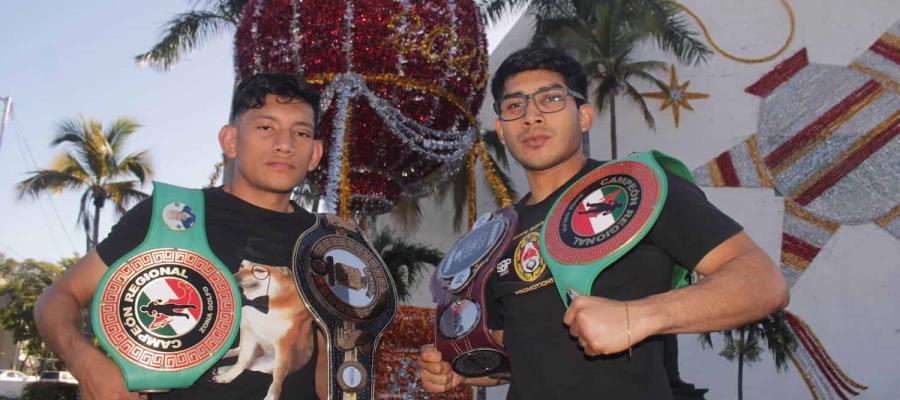 ´Niño´ Casanova y ´Capi´ Quiroz, boxeadores del año por la Comisión de Boxeo de Centro