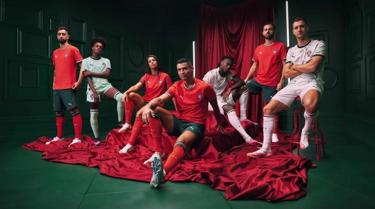 Puma viste a Selección de Portugal por primera vez en la historia