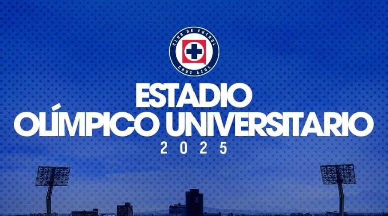 Cruz Azul recibe aprobación de Liga MX para jugar de local en estadio Olímpico Universitario