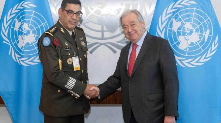 Militar mexicano encabezará la misión de paz de la ONU en India y Pakistán