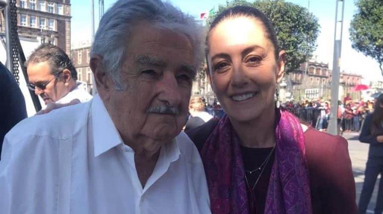 "Es un símbolo para América Latina" apunta Sheinbaum sobre Mujica