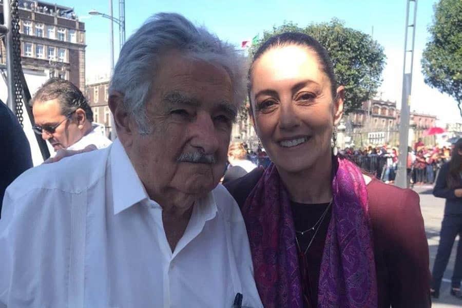 "Es un símbolo para América Latina" apunta Sheinbaum sobre Mujica