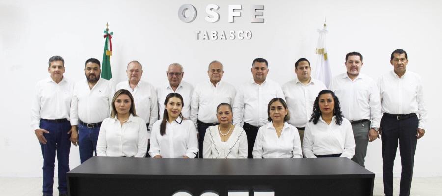 Toma protesta equipo de trabajo del OSFE del periodo 2025-2031