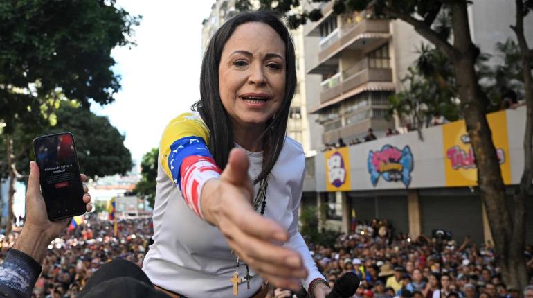 Corina Machado agradece a Trump "su apoyo inquebrantable" a la lucha de Venezuela