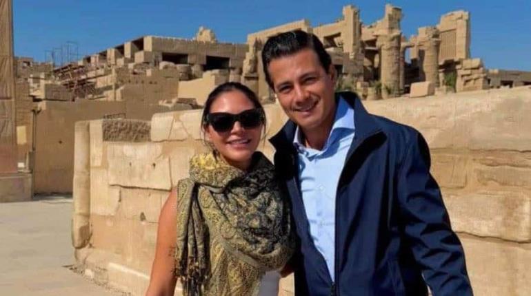 Captan al expresidente Enrique Peña Nieto de paseo en Egipto