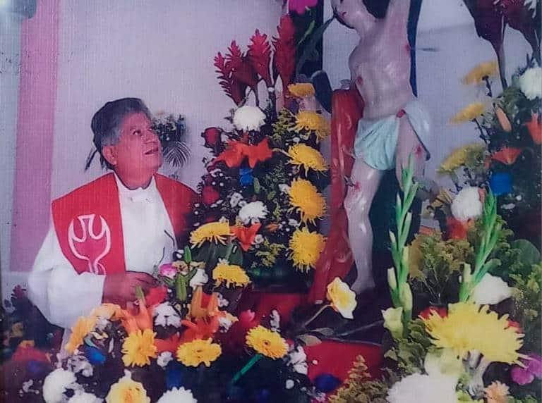 Fallece padre Arnulfo García Córdova de la parroquia de Chichicapa