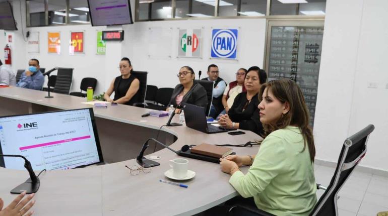 Sostienen IEPC e INE primera reunión por proceso de elección judicial local