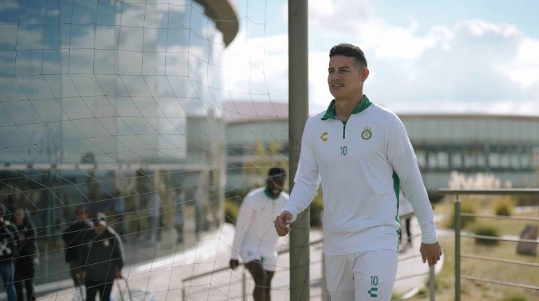 Club León, presenta a James Rodríguez como su nuevo futbolista