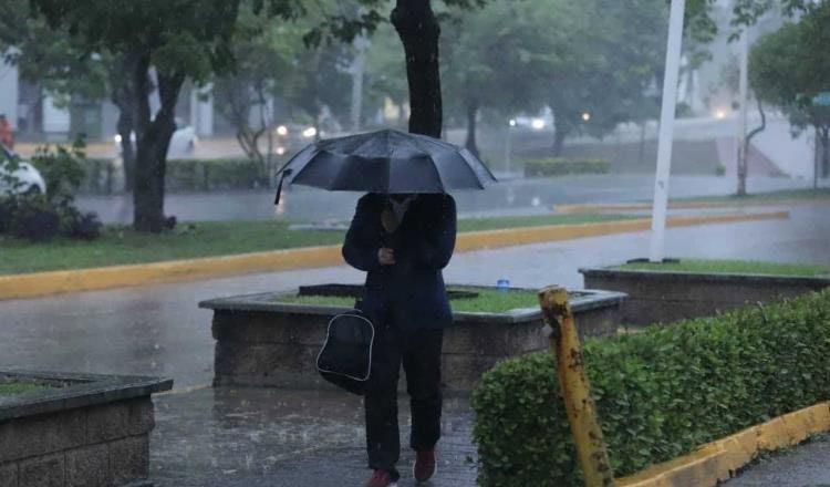 Canal de baja presión dejará lluvias muy fuertes en Tabasco este jueves