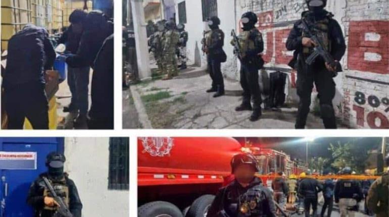 Aprehenden a 9 personas con hidrocarburo, drogas y un arma en Edomex