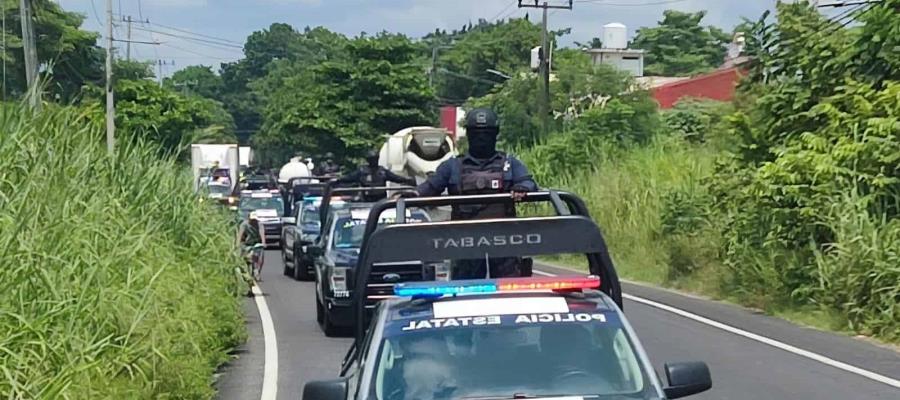 18 detenidos, aseguramiento de armas y drogas logra SSPC en una semana