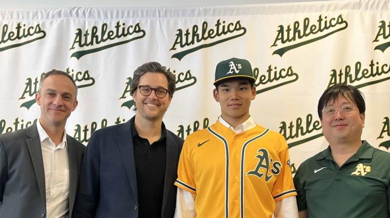 Atléticos firman a joven prospecto japonés que sería el próximo ´Shohei Ohtani´