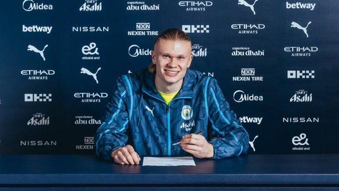 Erling Haaland extiende contrato con Manchester City hasta 2034