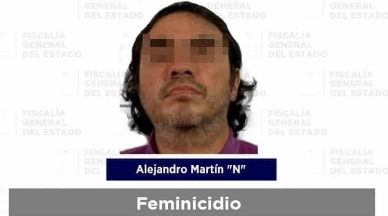 Dan 50 años de prisión a Alejandro Martín por el feminicidio de su pareja en Estrellas de Buenavista