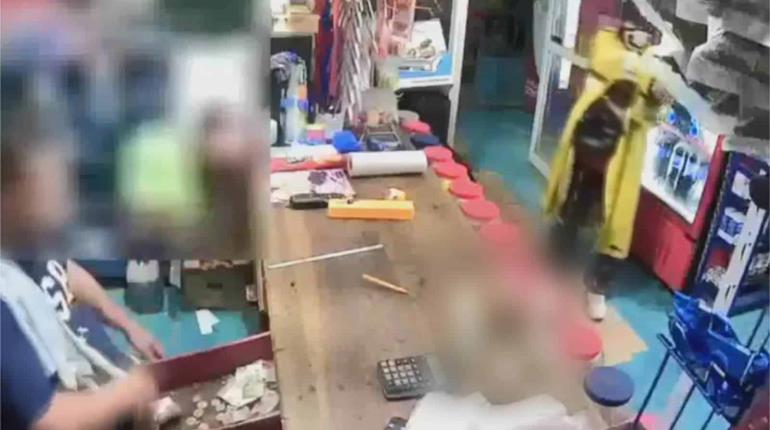 Sujeto asalta tienda en Cárdenas y apunta con pistola a hijos del dueño del local