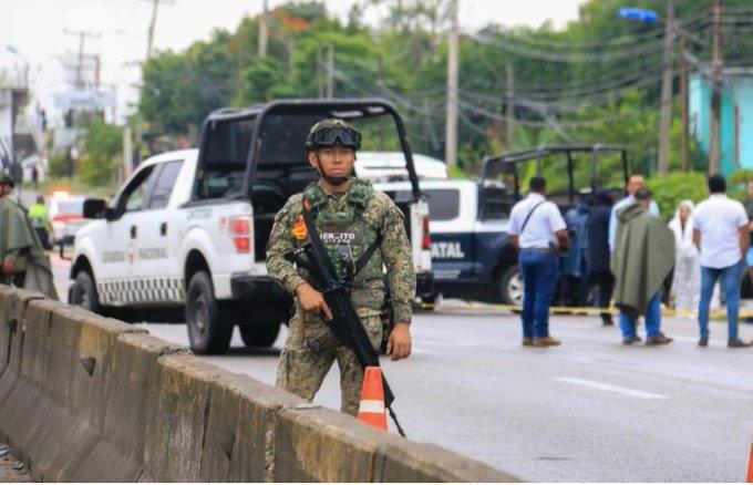 Fuerzas federales decomisan armas largas y 4 personas en Centro y Paraíso