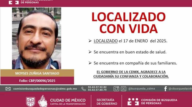 Hallan con vida a fotoperiodista chiapaneco reportado como desaparecido en CDMX