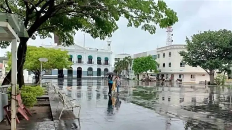 Prev&eacute; CONAGUA lluvias de hasta 25 mm en Tabasco