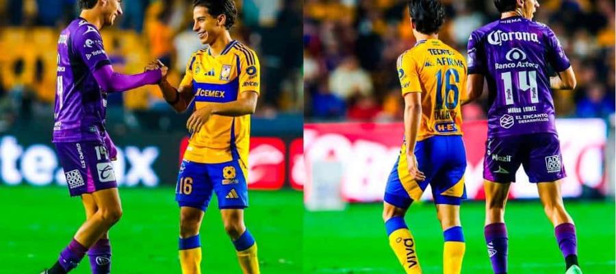 Los Lainez se enfrentan y sale victorioso Diego con Tigres en jornada 2 de Liga MX