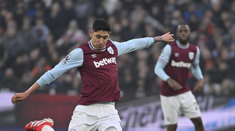 West Ham de Edson Álvarez cae 2-0 ante Crystal Palace