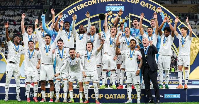 Real Madrid, el mejor equipo de 2024 por la IFFHS