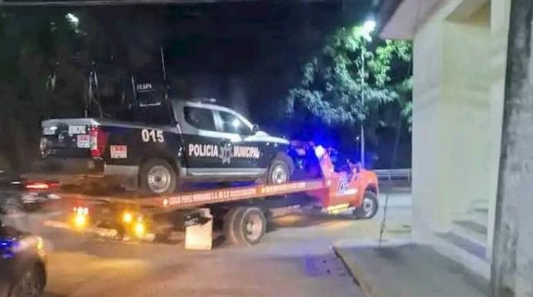 Balean patrulla de SSPC en Teapa la noche del sábado