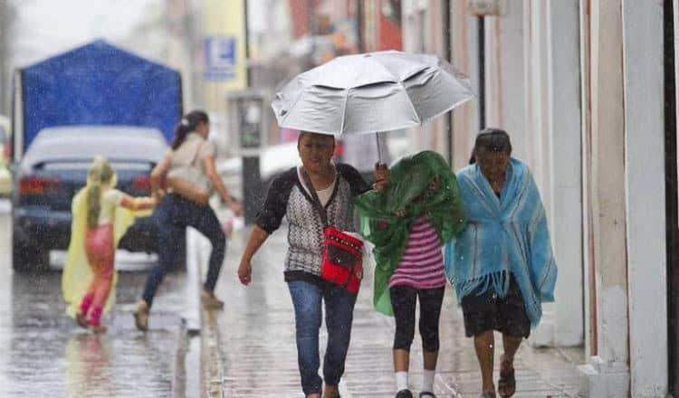 Prevé Conagua lluvia para este lunes en Tabasco