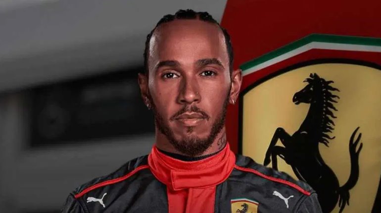 Lewis Hamilton ya viste de rojo; llega a Ferrari