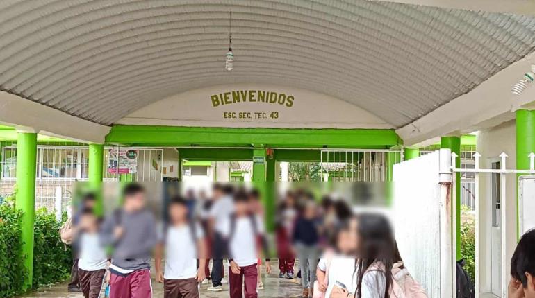 Se inconforman padres de familia por falta de 10 docentes en Técnica 43