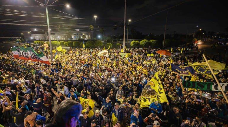 América celebra tricampeonato en el Estadio Azteca