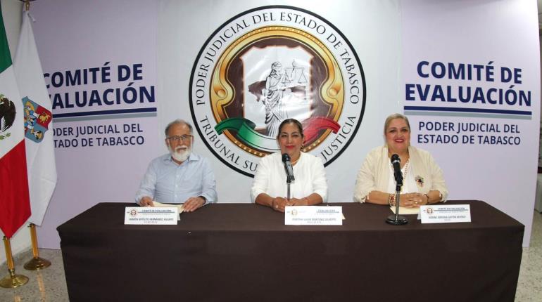 Instalan comité de evaluación del Poder Judicial en Tabasco