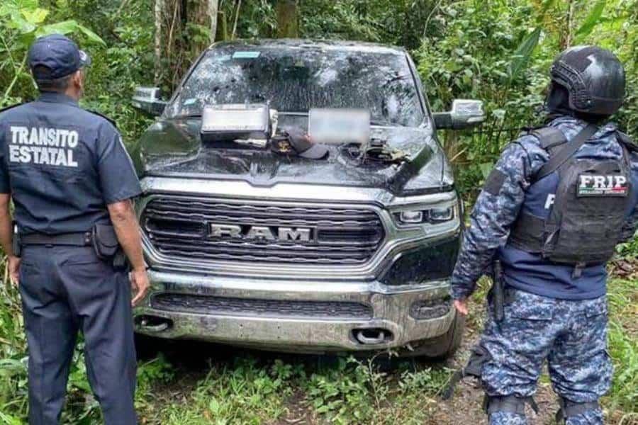 Aseguran 7 vehículos, 2 con blindaje y 2 más con reporte de robo en Chiapas