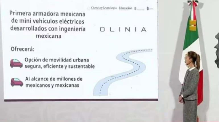 Revisa Sheinbaum si autos eléctricos los construye el gobierno o una empresa privada