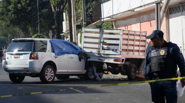 Interceptan y matan a balazos a conductor en la CDMX