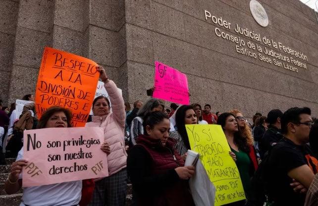 Trabajadores del PJ advierten paro nacional de no atender sus demandas por reforma judicial