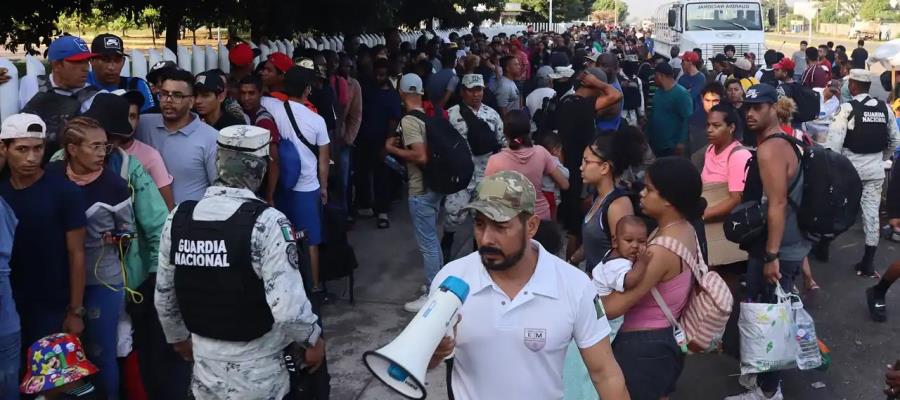 Afina CEDH plan para atender migrantes repatriados que lleguen a Tabasco