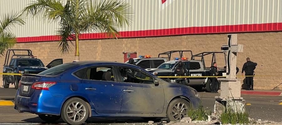 Vandalizan con explosivo monumento funerario a hijo de El ´Chapo´ Guzmán en Culiacán