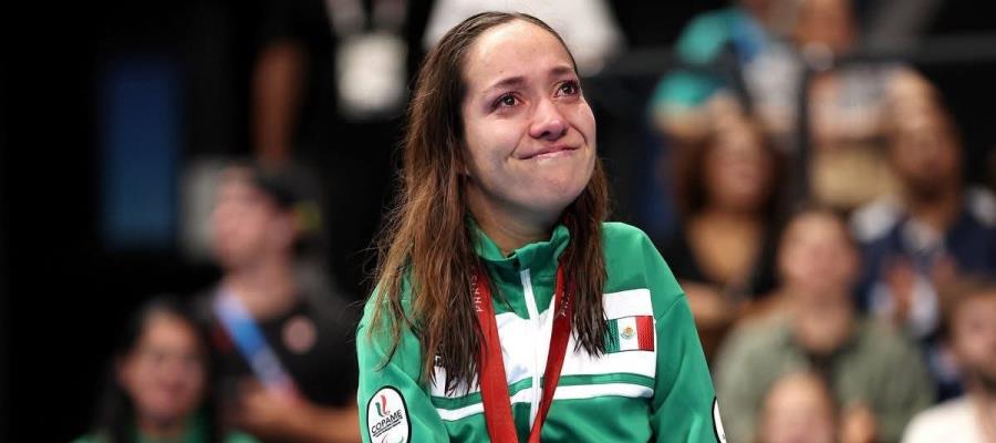 Mexicana Haideé Aceves, la mejor nadadora paralímpica de América Latina