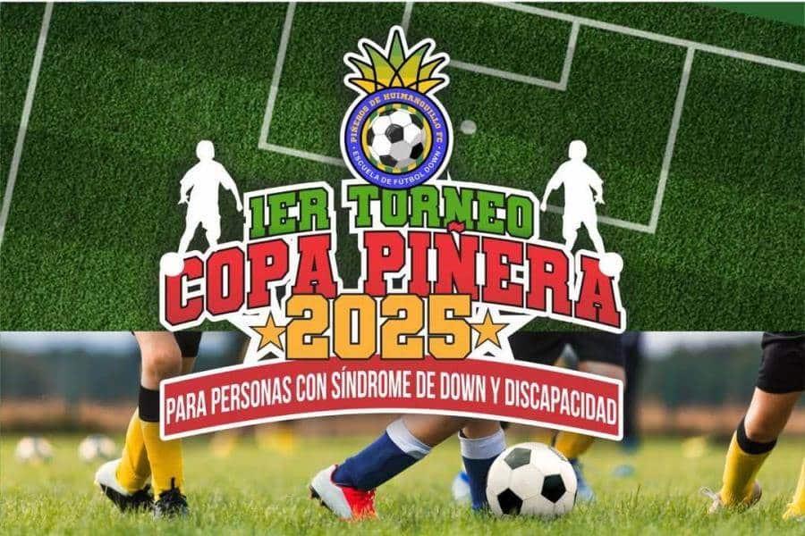 Realizarán 1er Torneo de Futbol Down denominado Copa Piñera