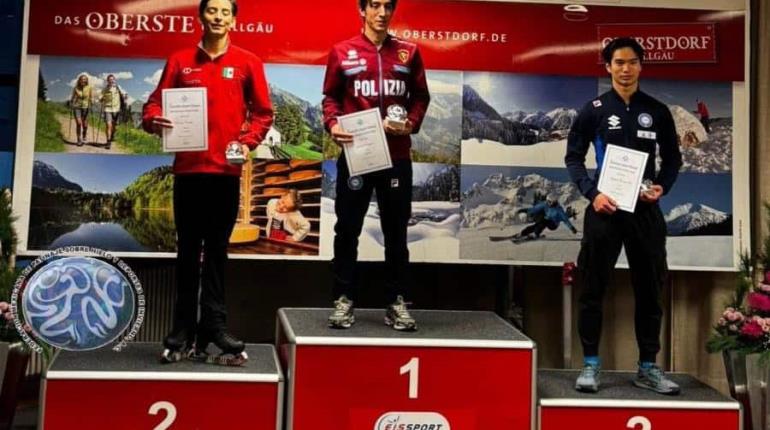 Donovan Carrillo gana plata en el Bavarian Open de Patinaje Artístico sobre Hielo