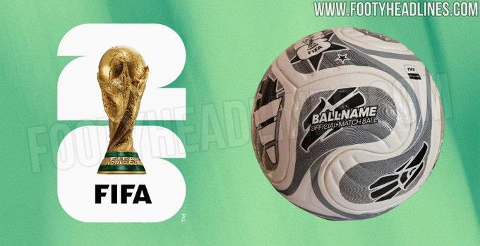 Filtran posible diseño del balón que se utilizará en el Mundial de 2026