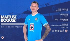 Cruz Azul anuncia el fichaje del polaco Mateus Bogusz, pese a salida de Anselmi