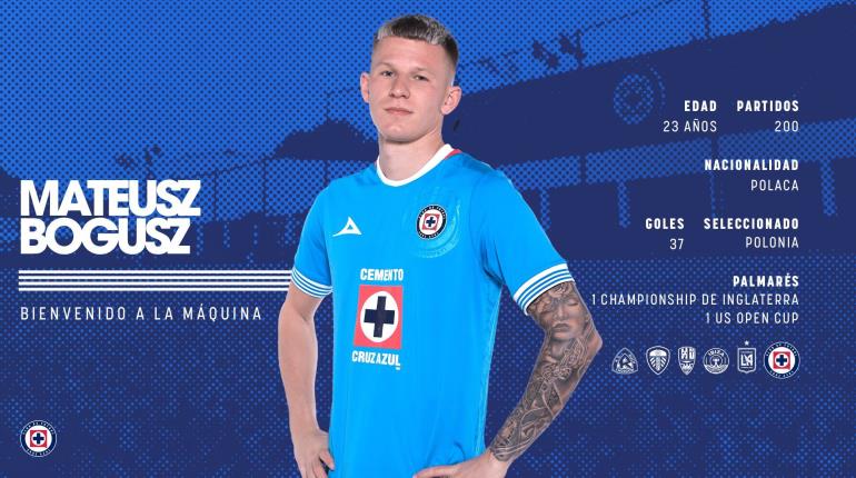 Cruz Azul anuncia el fichaje del polaco Mateus Bogusz, pese a salida de Anselmi