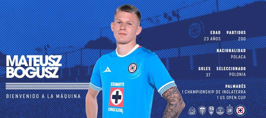 Cruz Azul anuncia el fichaje del polaco Mateus Bogusz, pese a salida de Anselmi