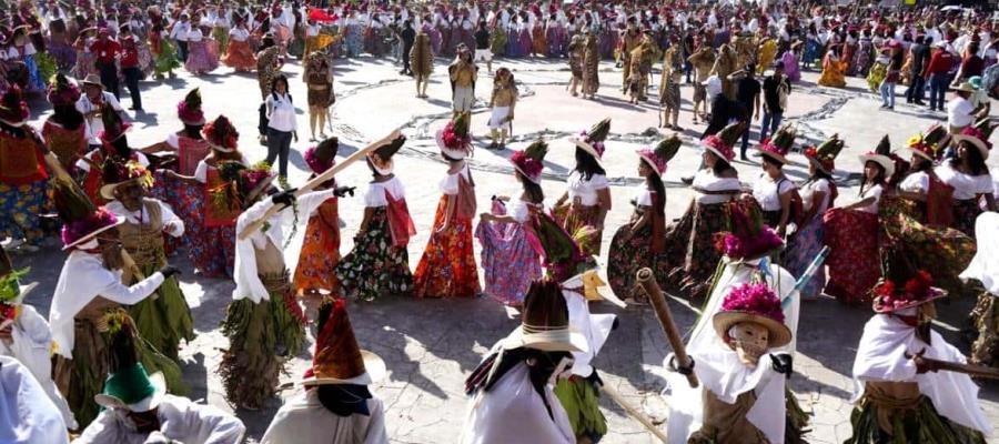 Realizan el primer recorrido de la Danza del Pochó en el marco del Carnaval Tenosique 2025