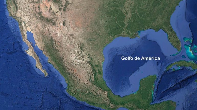 ¡Lo hace! Gobierno de Trump renombra Golfo de México como Golfo de América